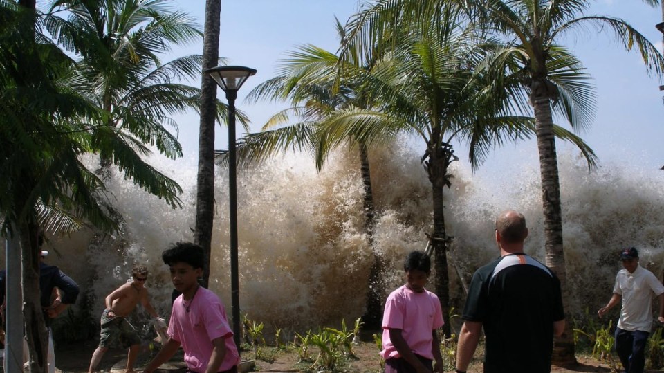 Tsunami v Thajsku